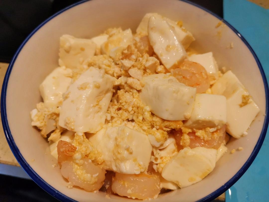 咸蛋黄豆腐