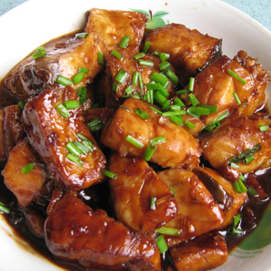 比饭店都好吃的糖醋黑鱼块（无水烹制）