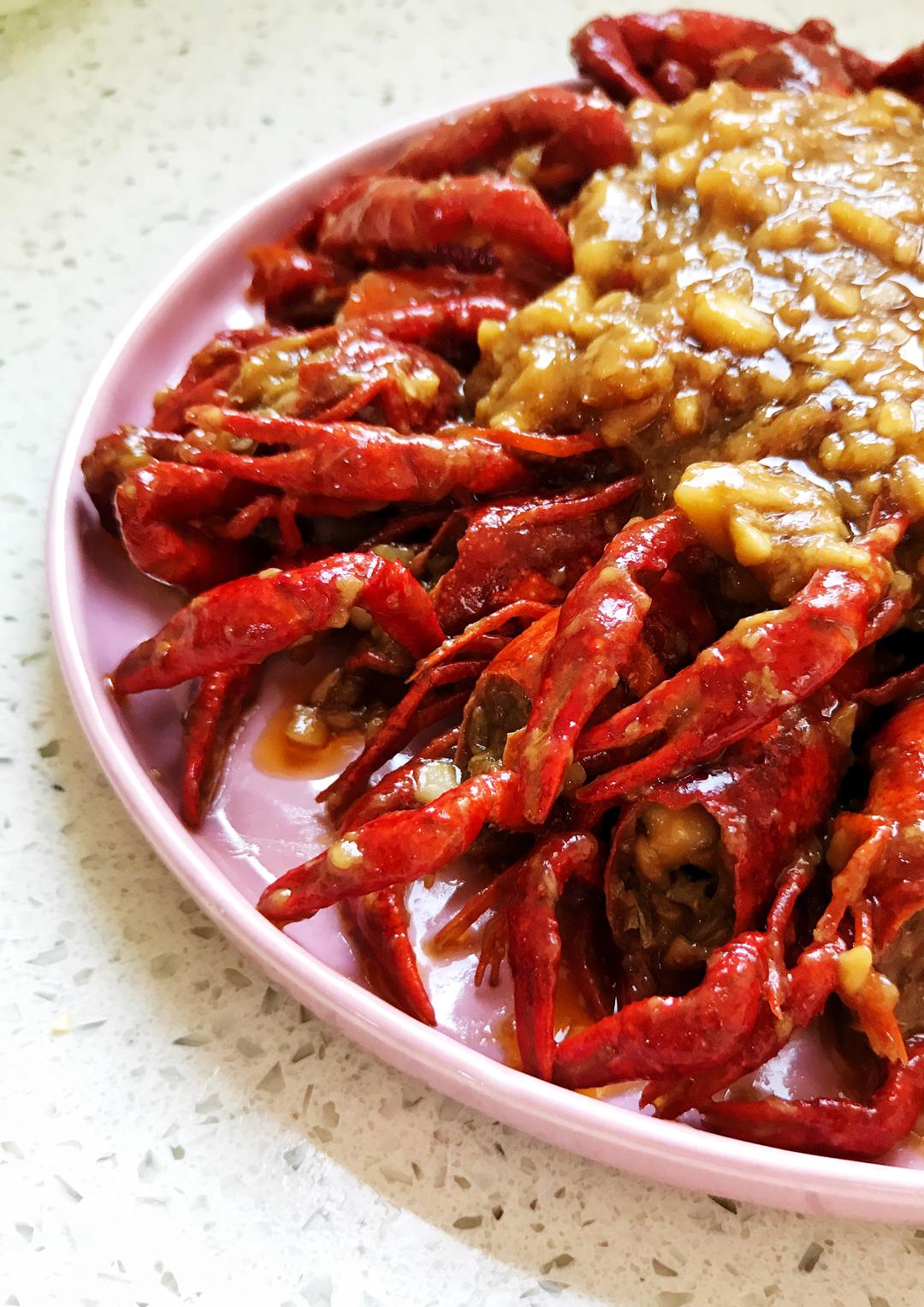 蒜蓉小龙虾的做法