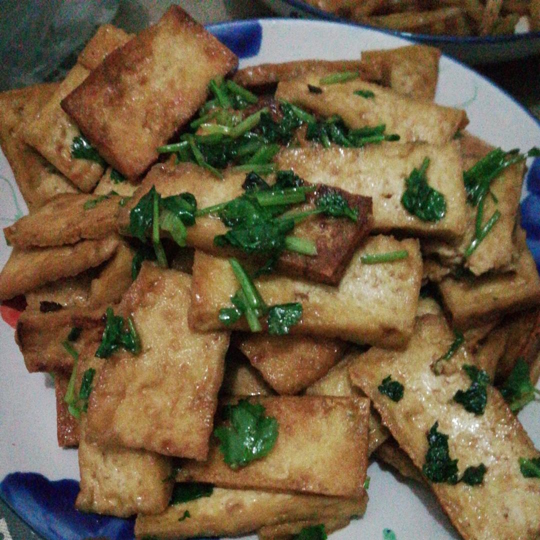 无敌好吃的香煎豆腐