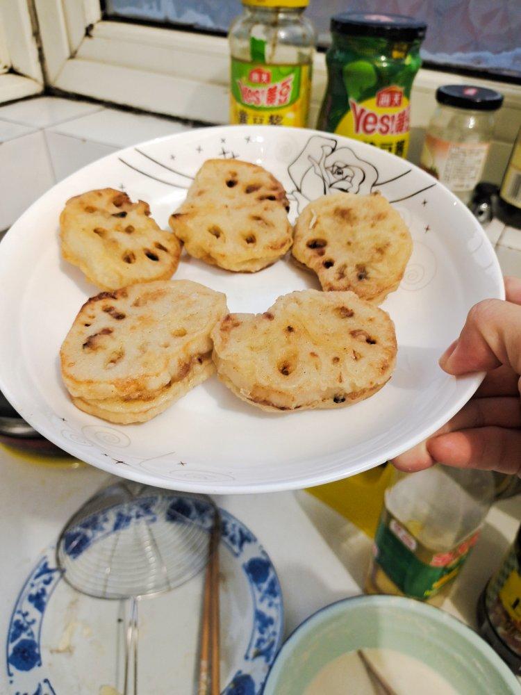 堂妈小厨——酥炸藕盒
