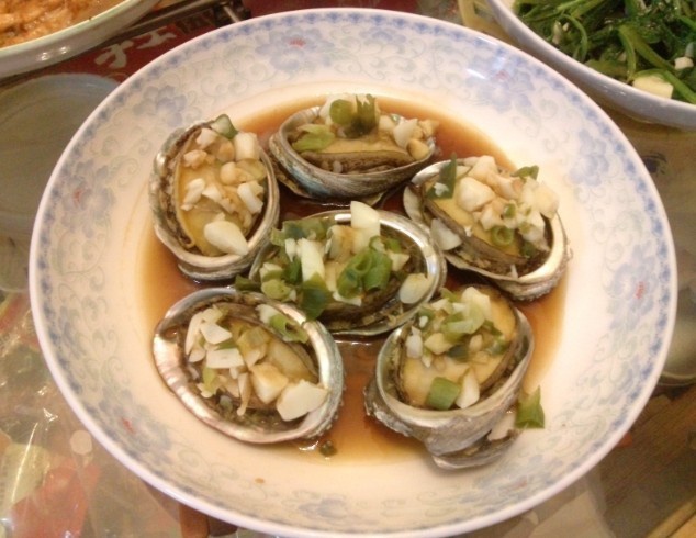 清蒸鲍鱼