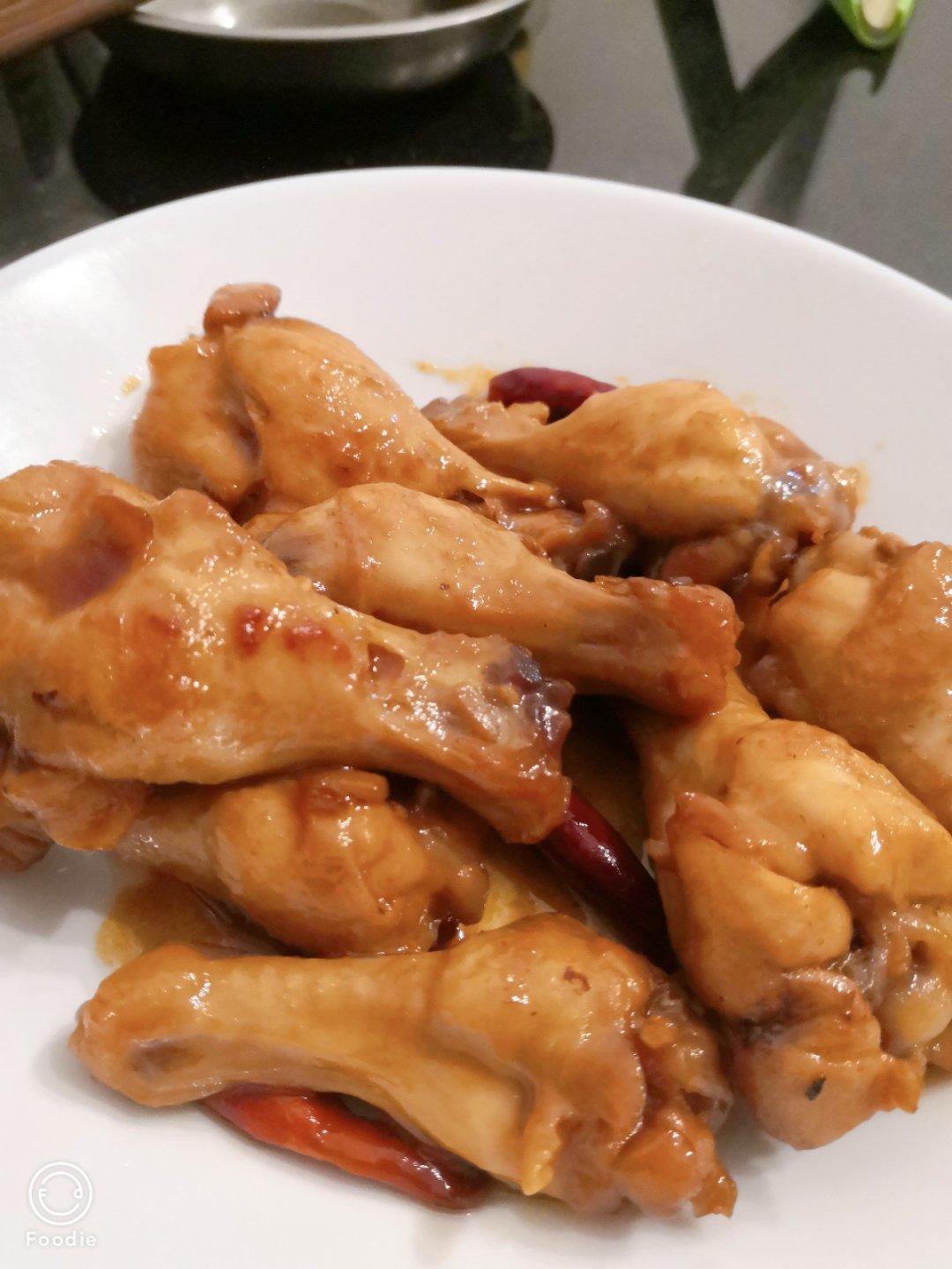 简单又美味的红烧鸡翅根