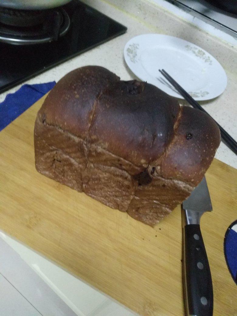 天然酵种橘味巧克力可可吐司