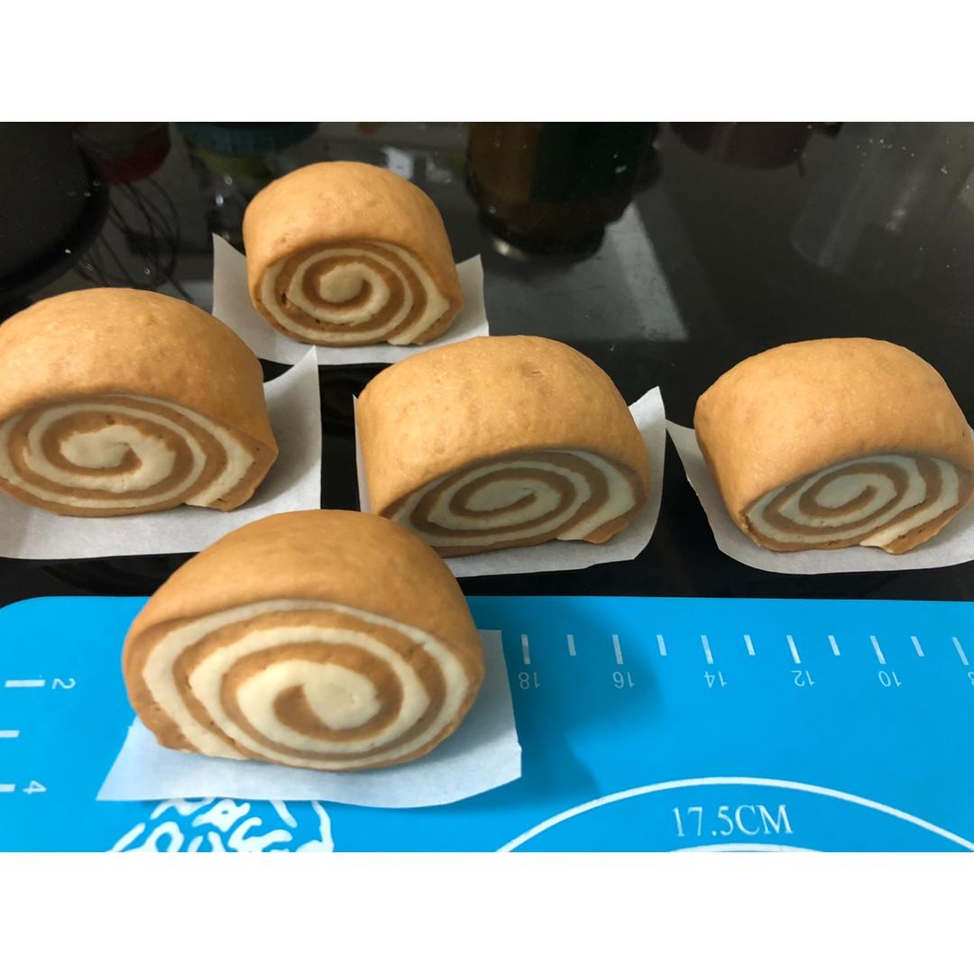 细腻光滑一次发酵牛奶馒头