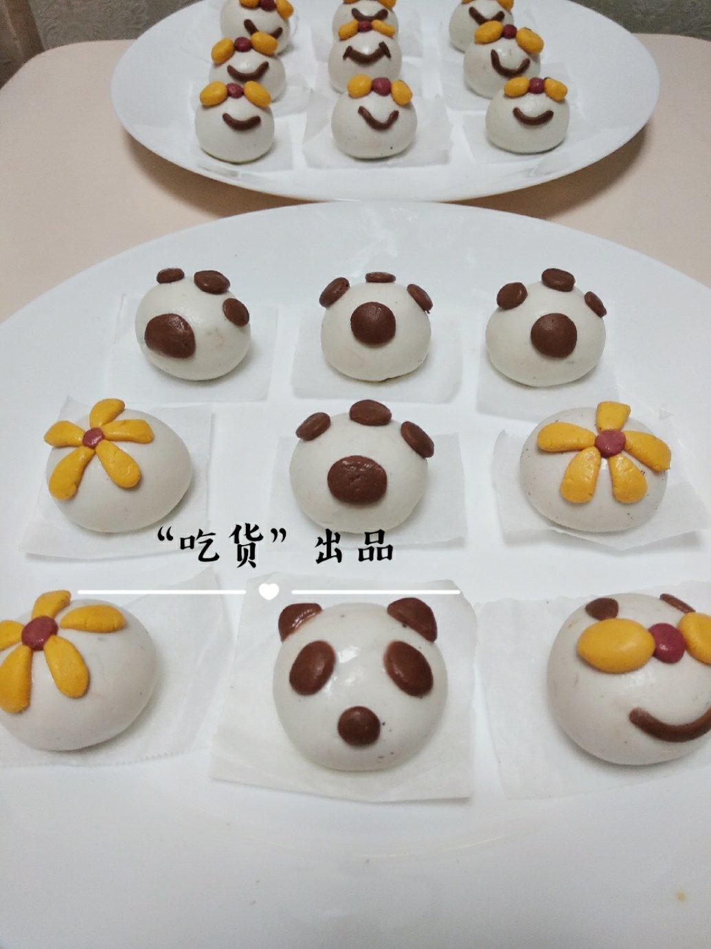 花生黑芝麻汤圆