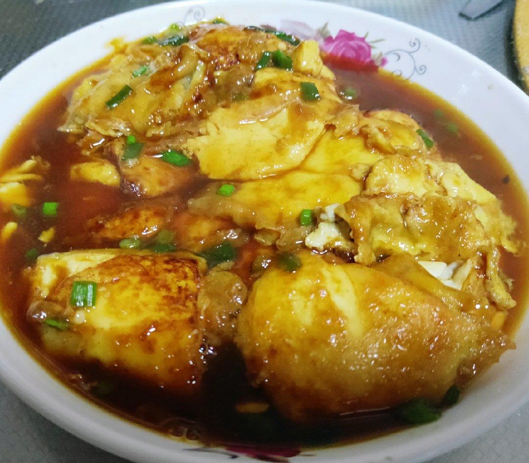 美味蚝油嫩豆腐