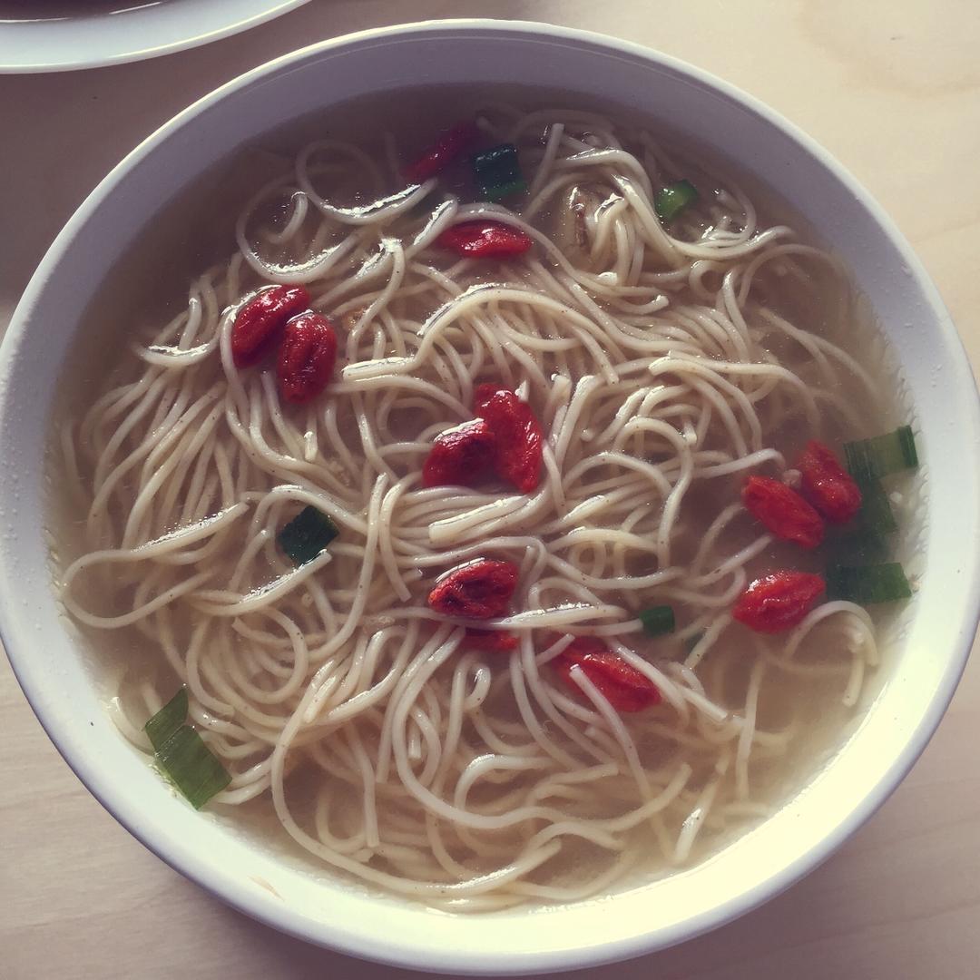 鸡汤香港虾子面