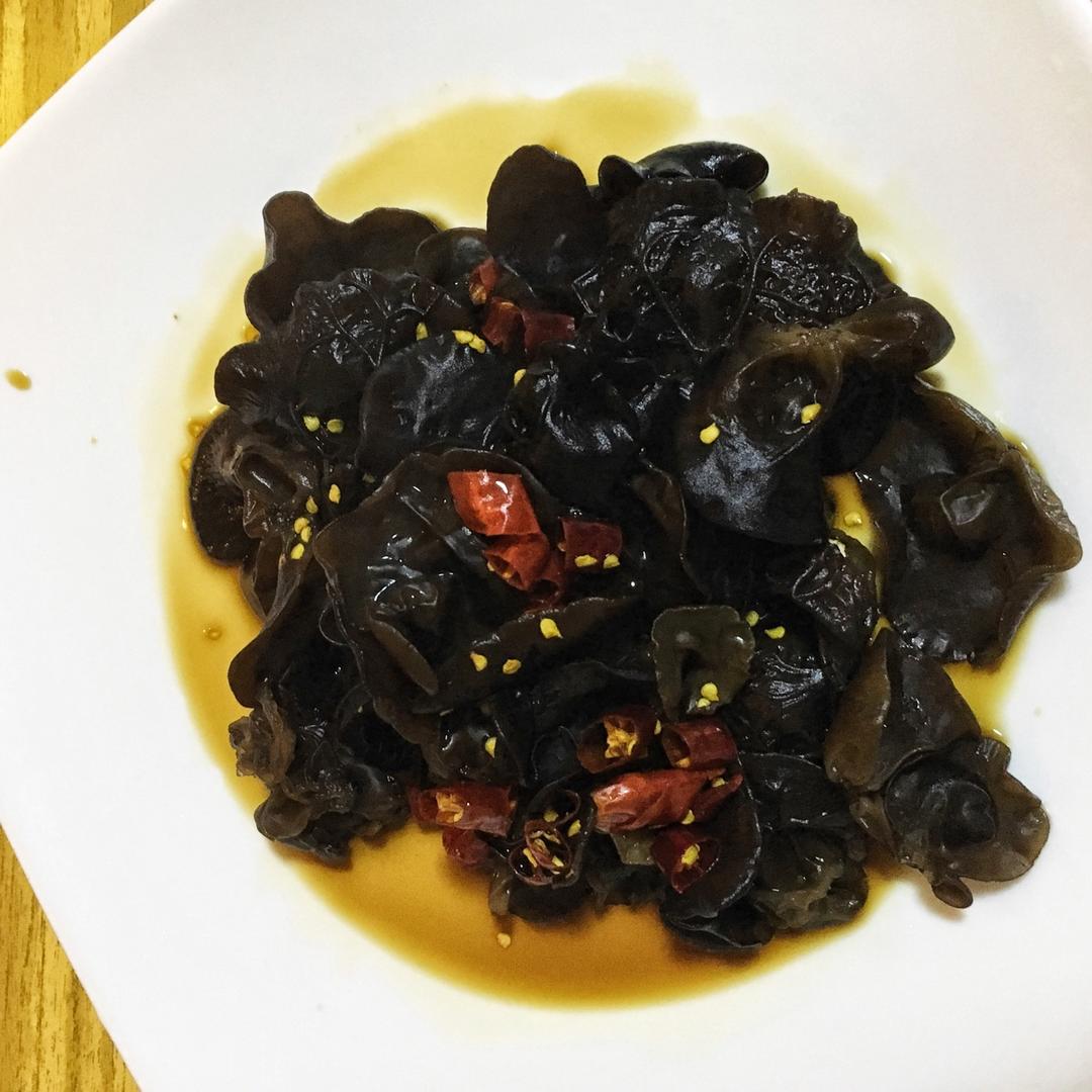 爽口拌木耳