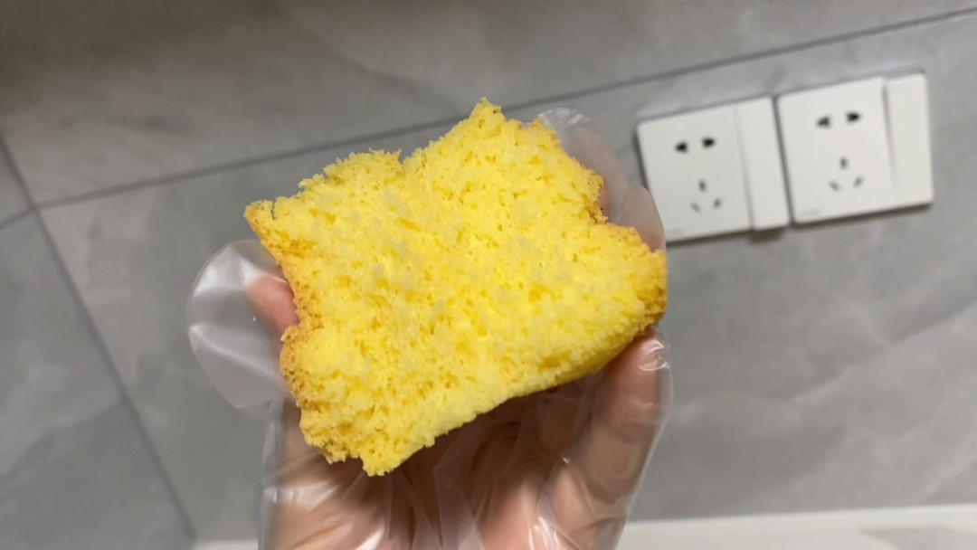不用水  松软香甜老式鸡蛋糕  超简单