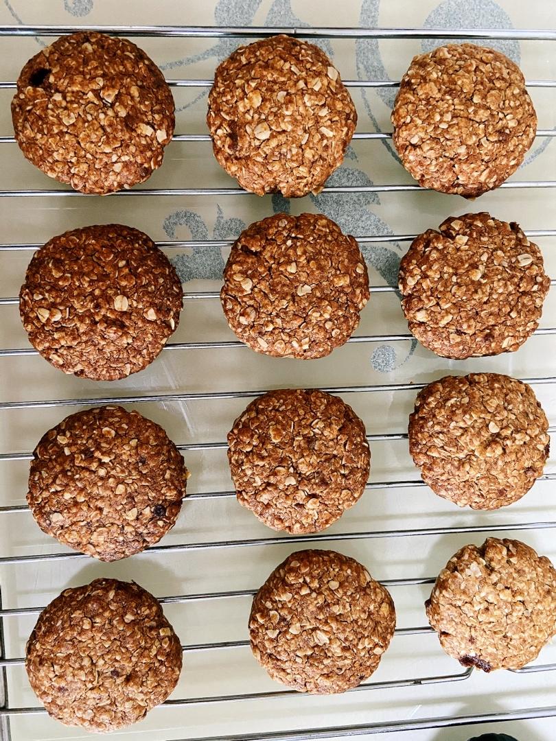 植物油版红糖燕麦饼干（超快手）