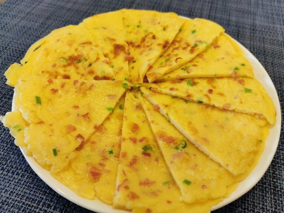 葱花蛋饼（快手营养早餐）