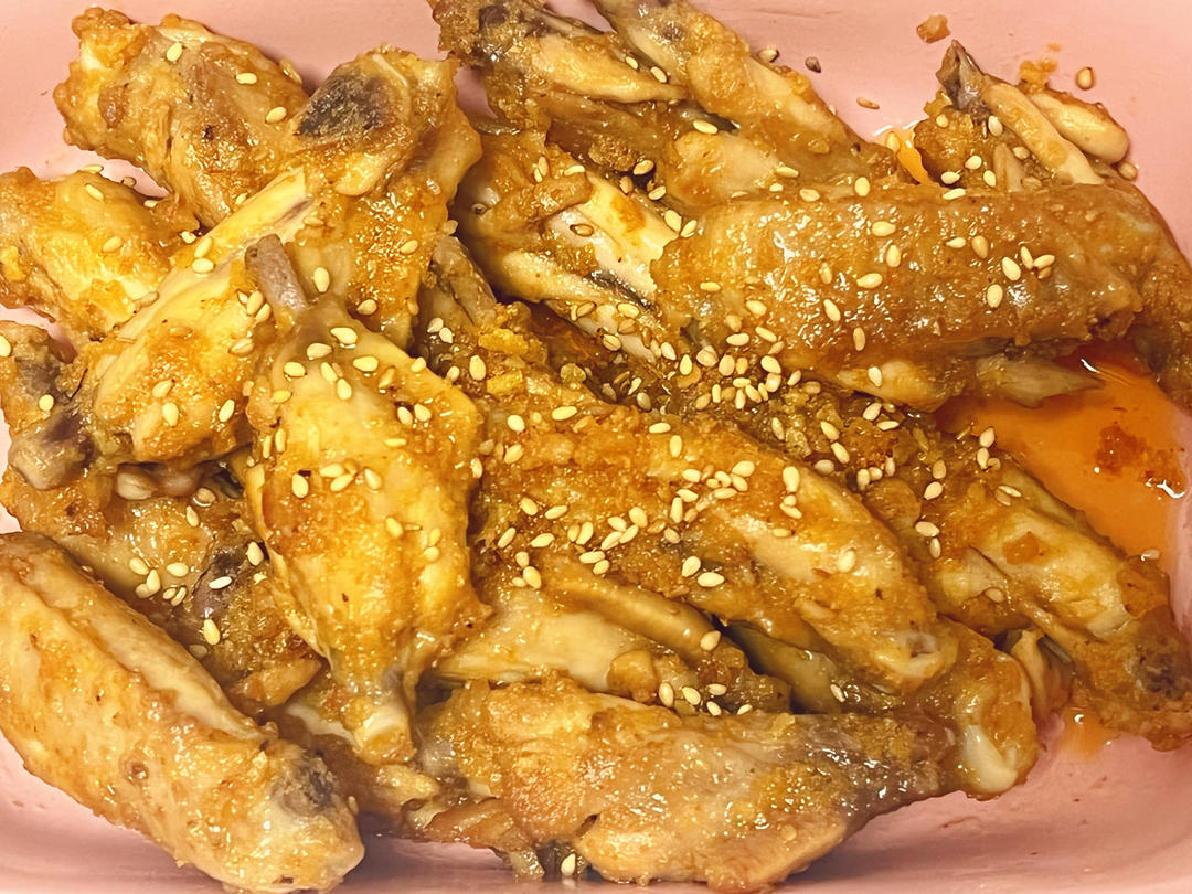 金沙鸡翅【咸蛋黄焗鸡翅】