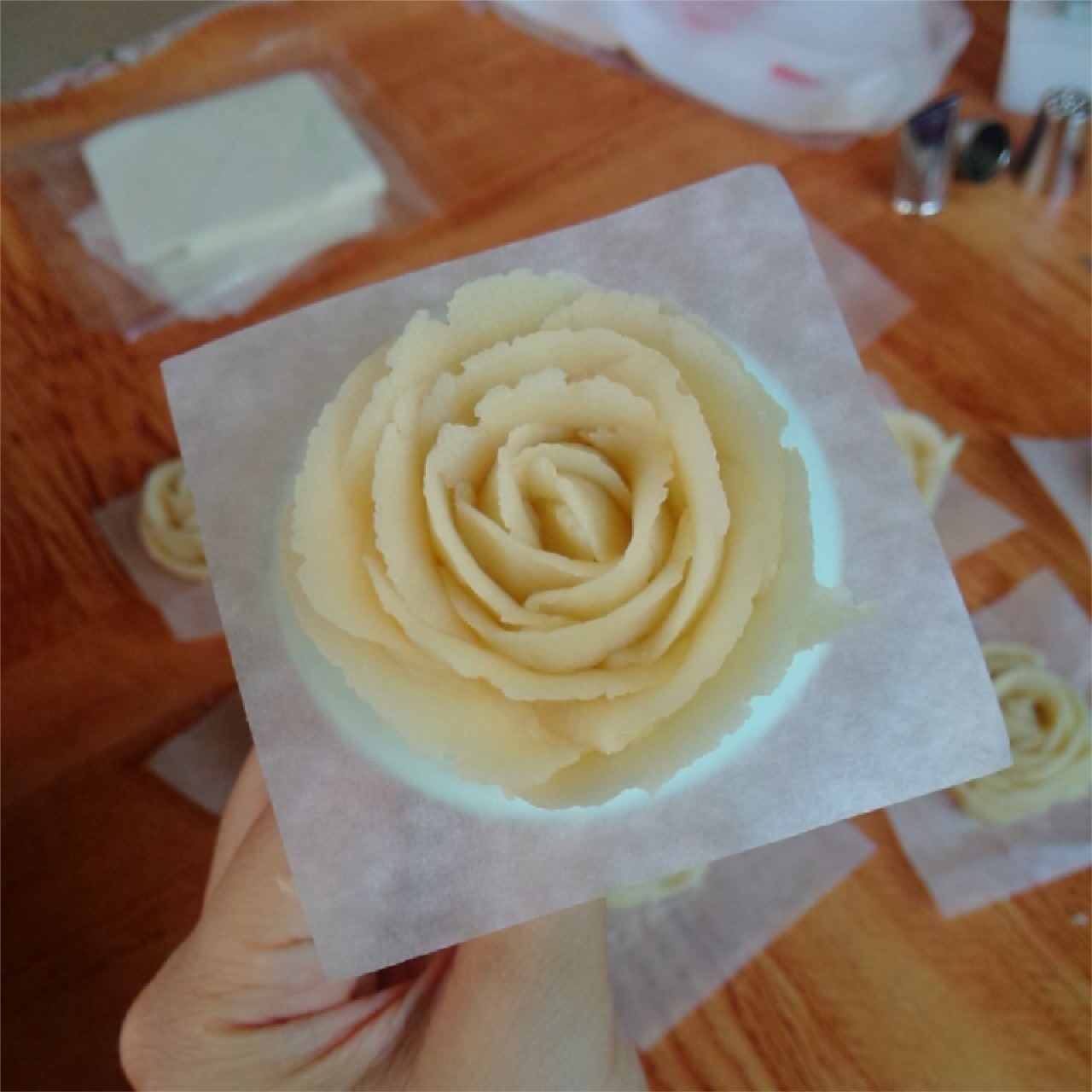 韩式豆沙裱花