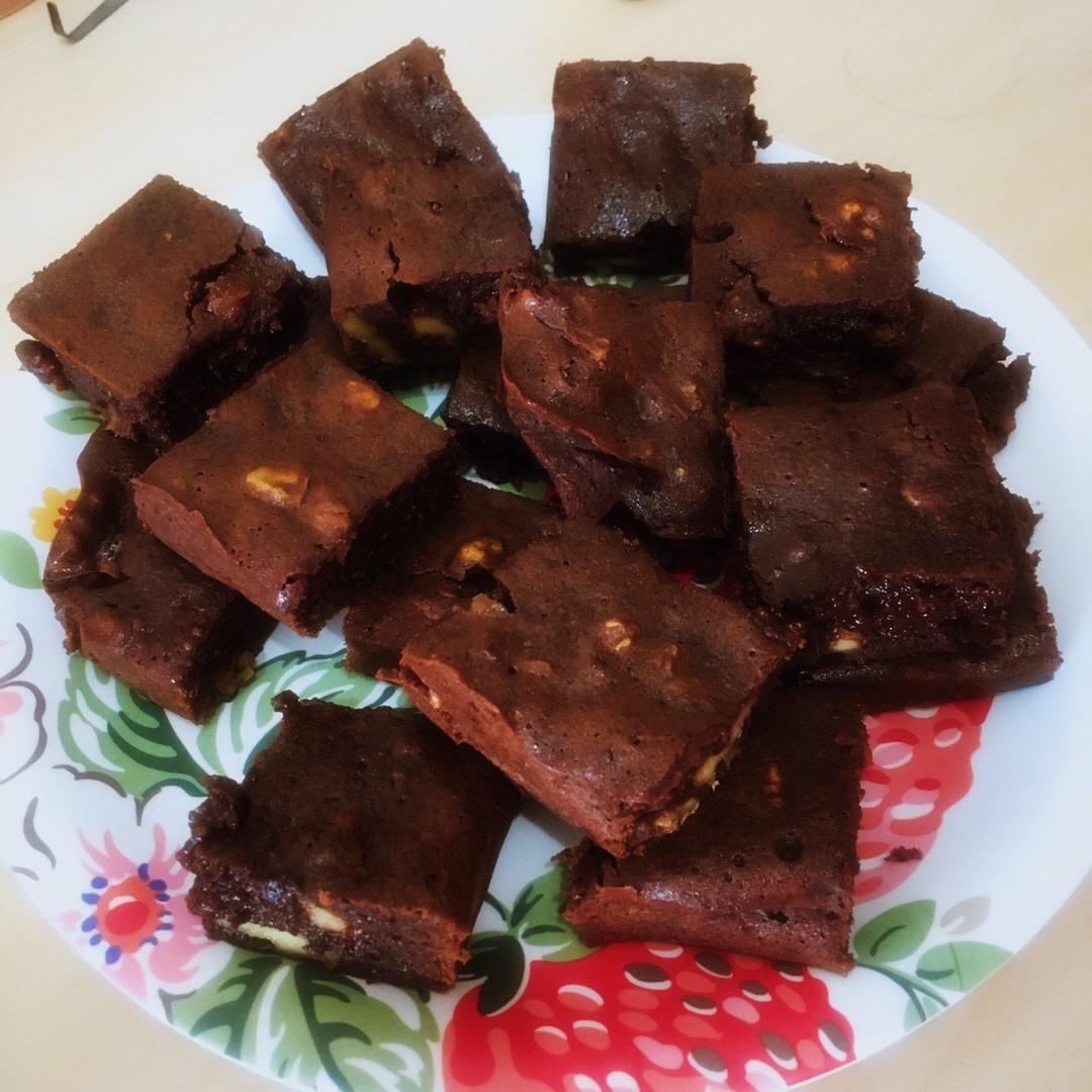 美式经典配方：巧克力布朗尼（The Perfect Brownies)