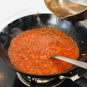 番茄肉酱意大利面-家常版的做法 步骤13