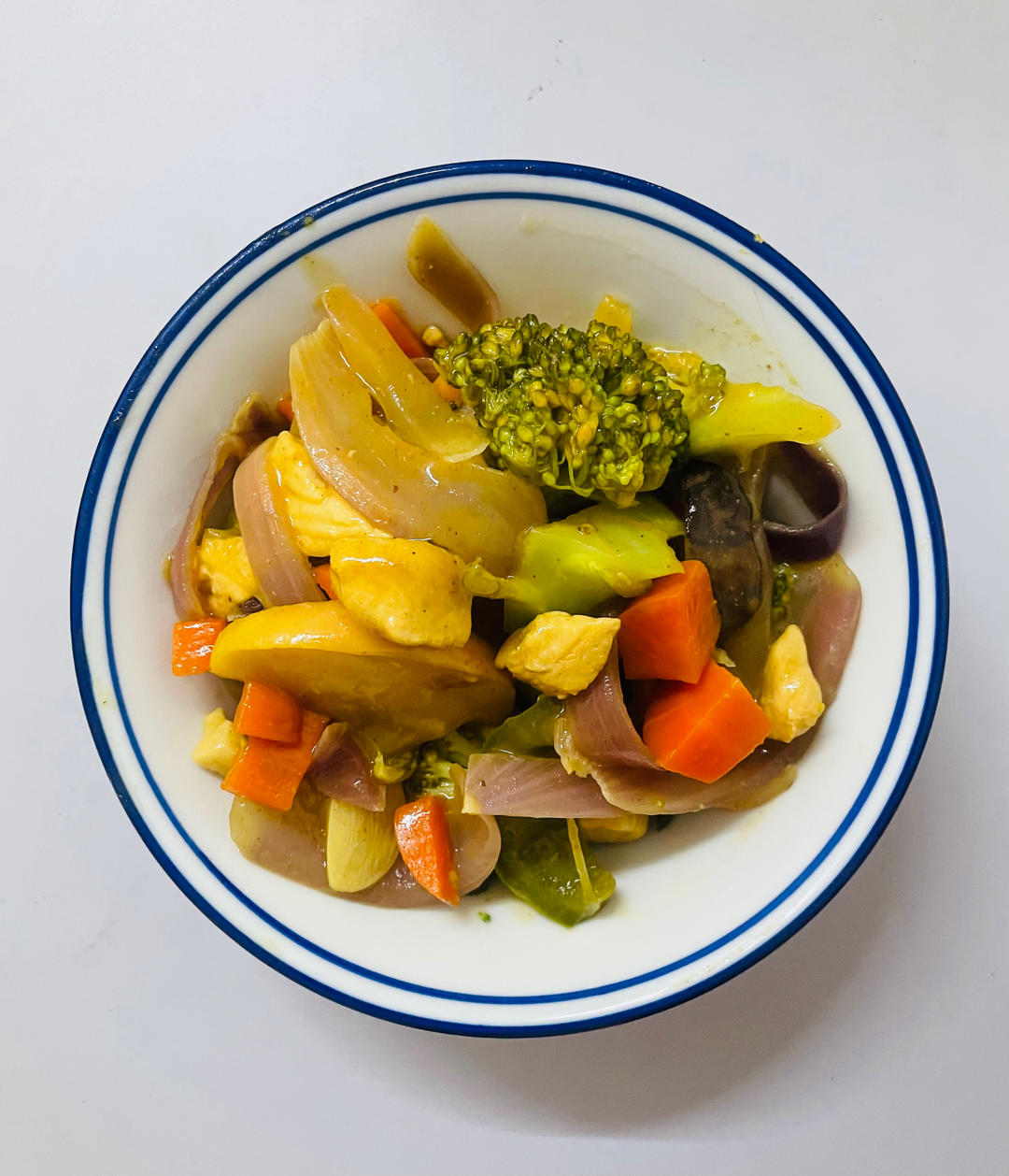 【健康三餐】苹果咖喱鸡