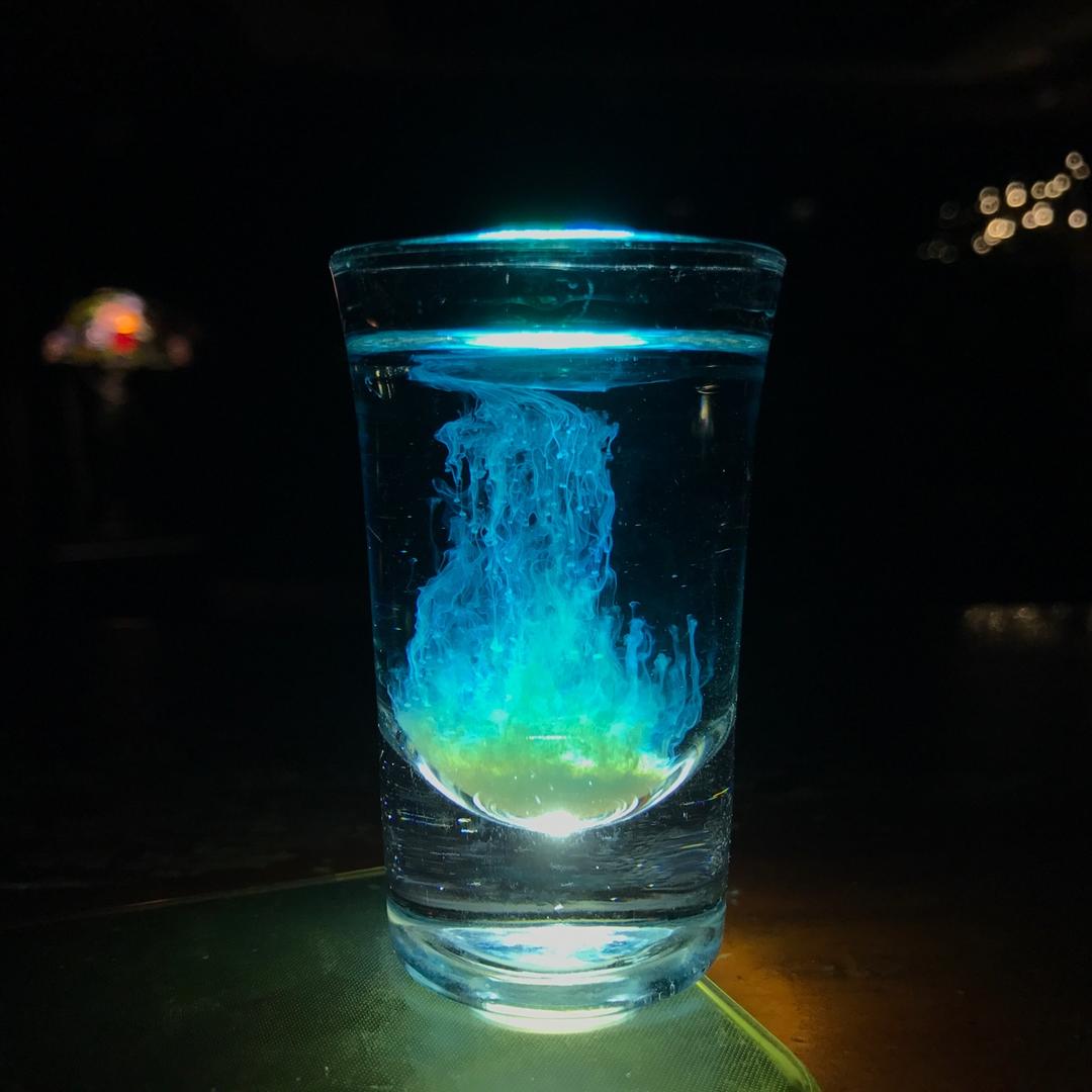 阿佳21做的鸡尾酒水母