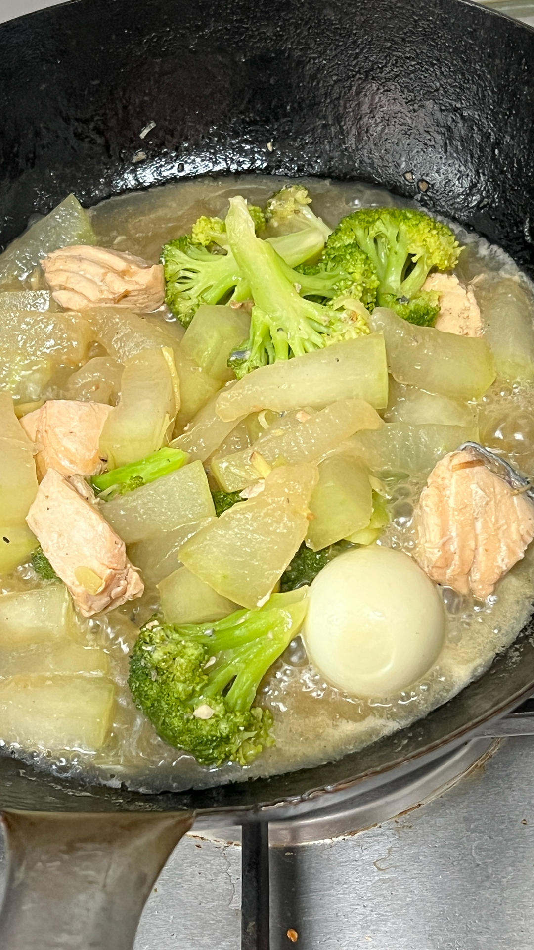 三文鱼烧冬瓜条
