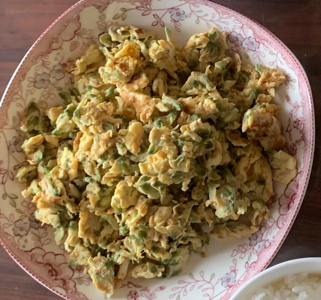 春日限定槐花炒鸡蛋