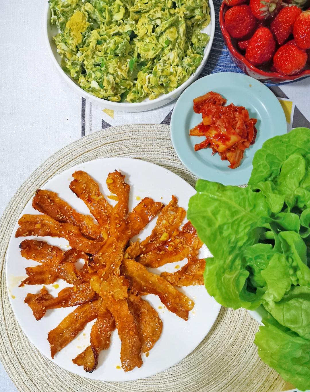 韩式烤五花肉