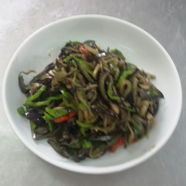 青椒茄丝