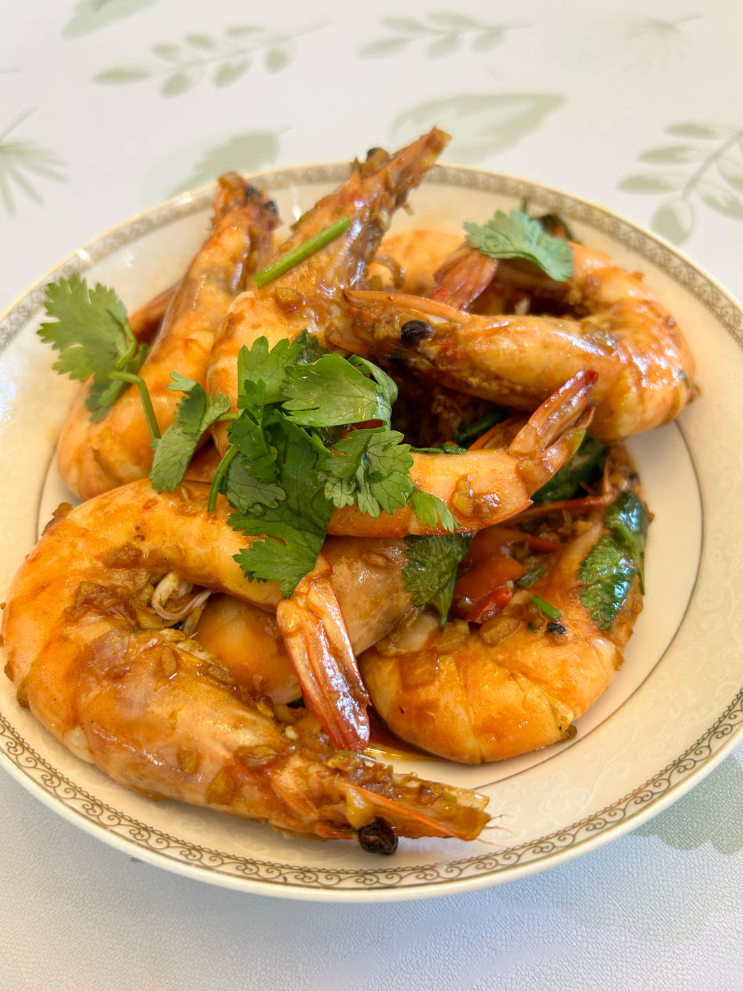 家庭版油焖大虾