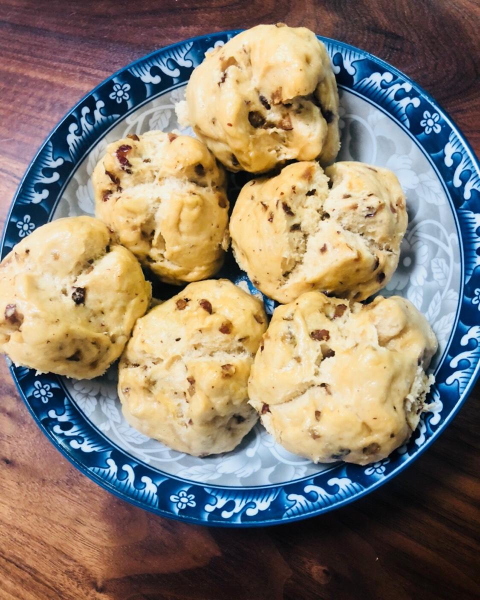 红糖红枣开花馒头（一次性发酵）