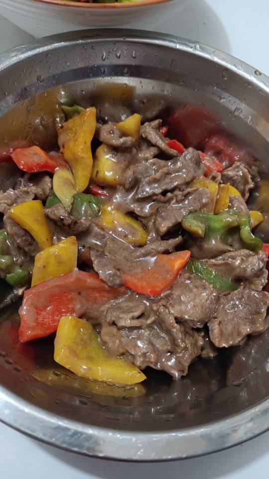零失败的彩椒炒牛肉