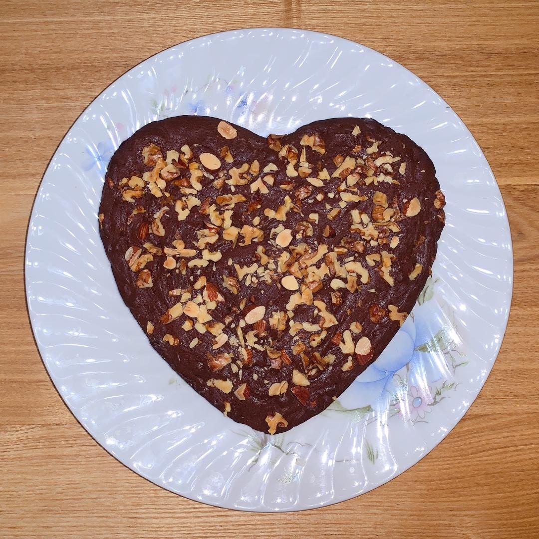 香味浓郁的巧克力布朗尼蛋糕