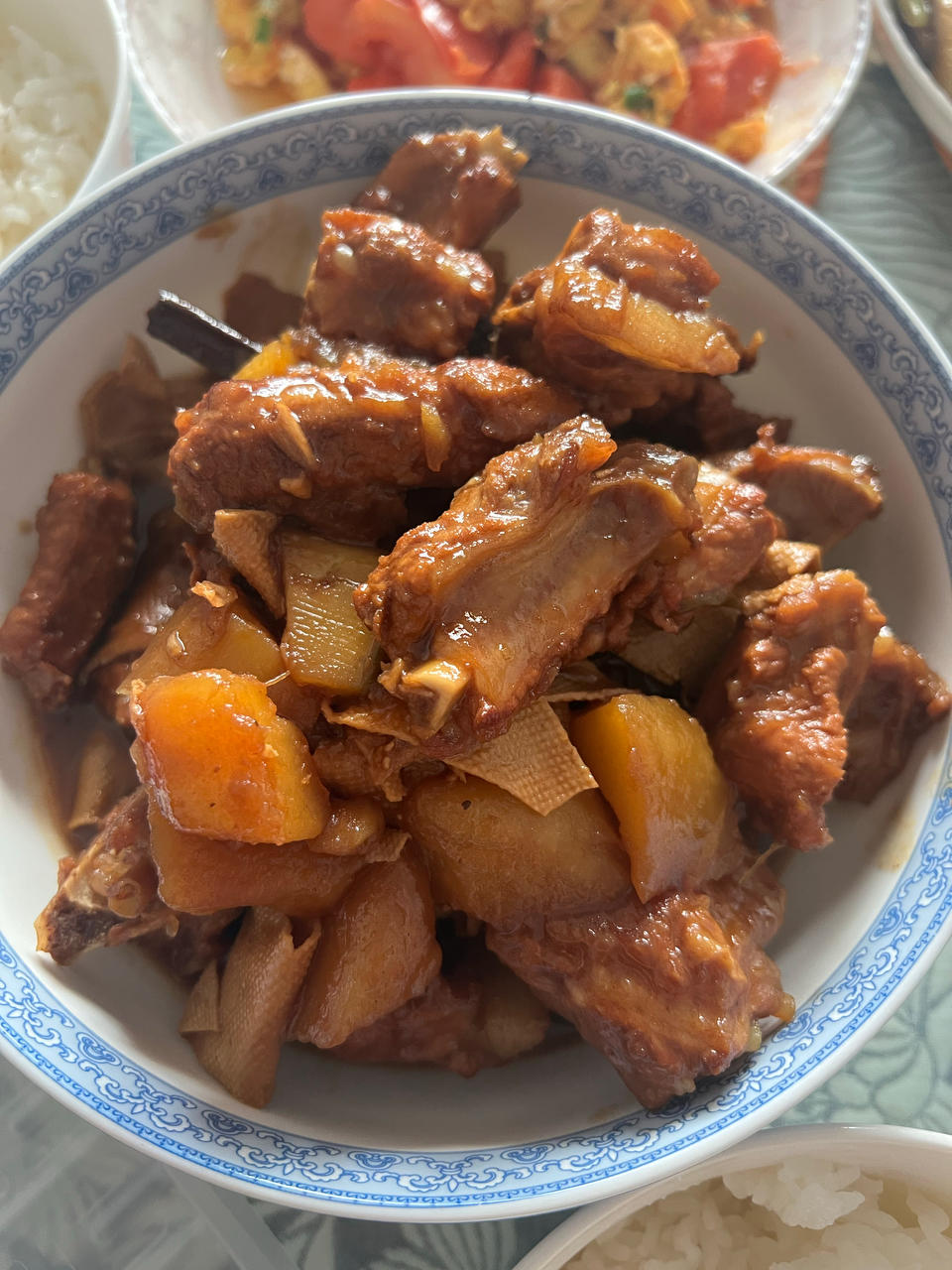 🔥巨好吃的红烧排骨炖土豆❗️懒人版轻松做拿手菜