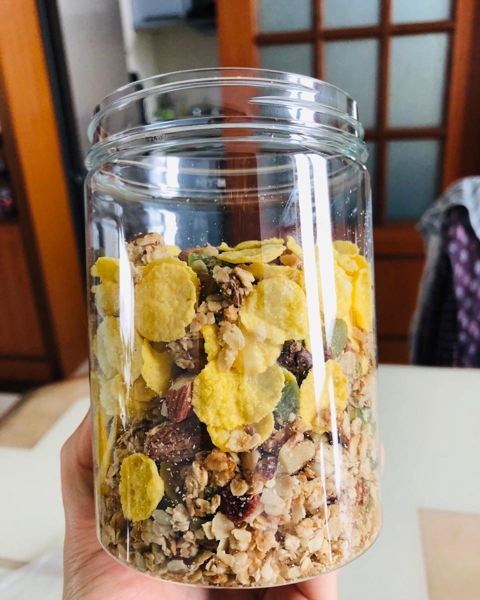 炒的格兰诺拉麦片-少油少糖