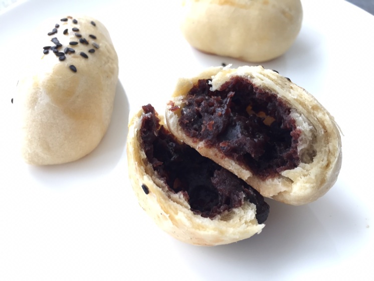 红豆酥饼（附油酥不测漏的办法）