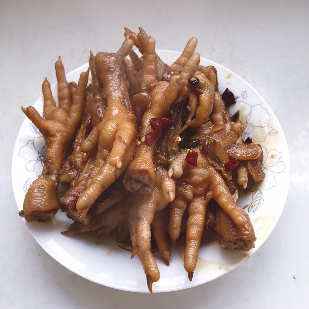 秘制红烧鸡爪