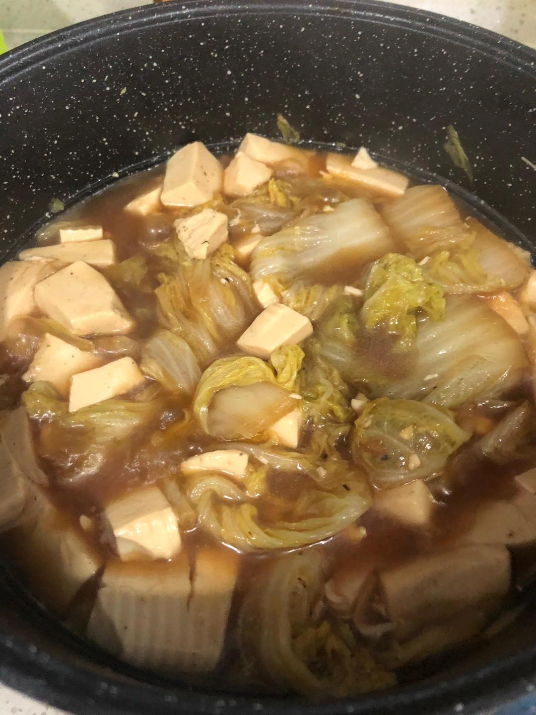 冬季最爱的家常菜！大白菜炖大豆腐或干豆腐