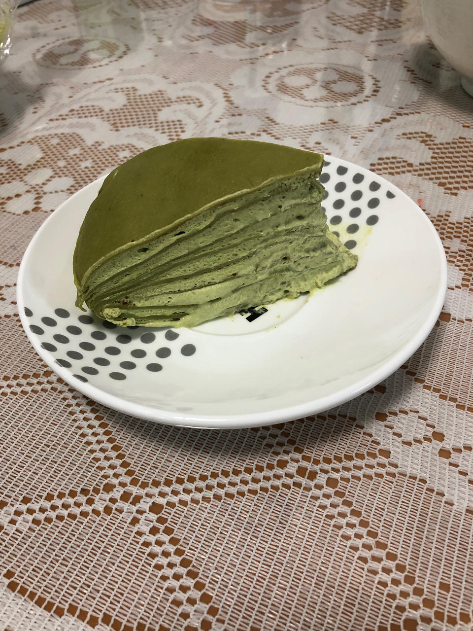 抹茶千层～最棒的配比