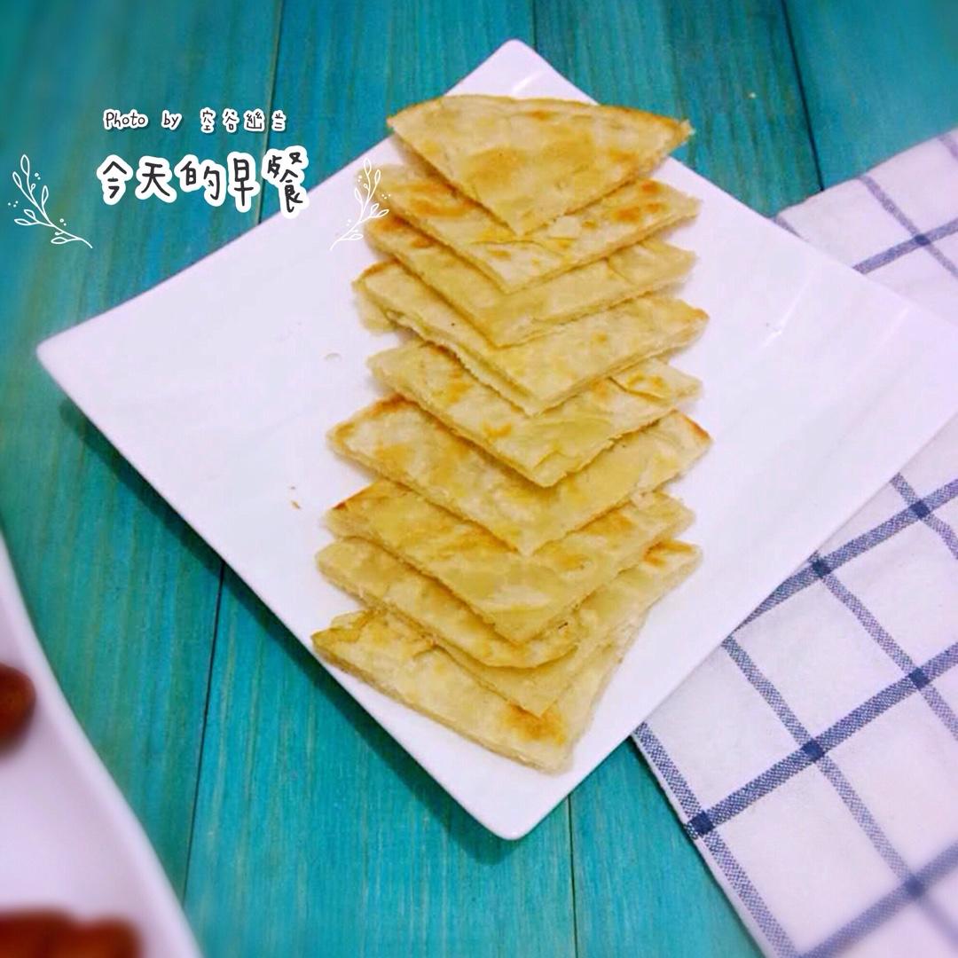 饺子皮版葱油饼