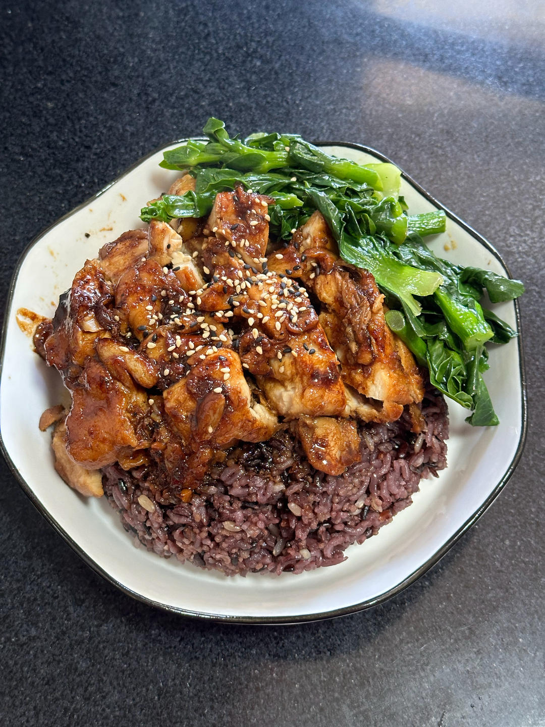 照烧鸡腿饭