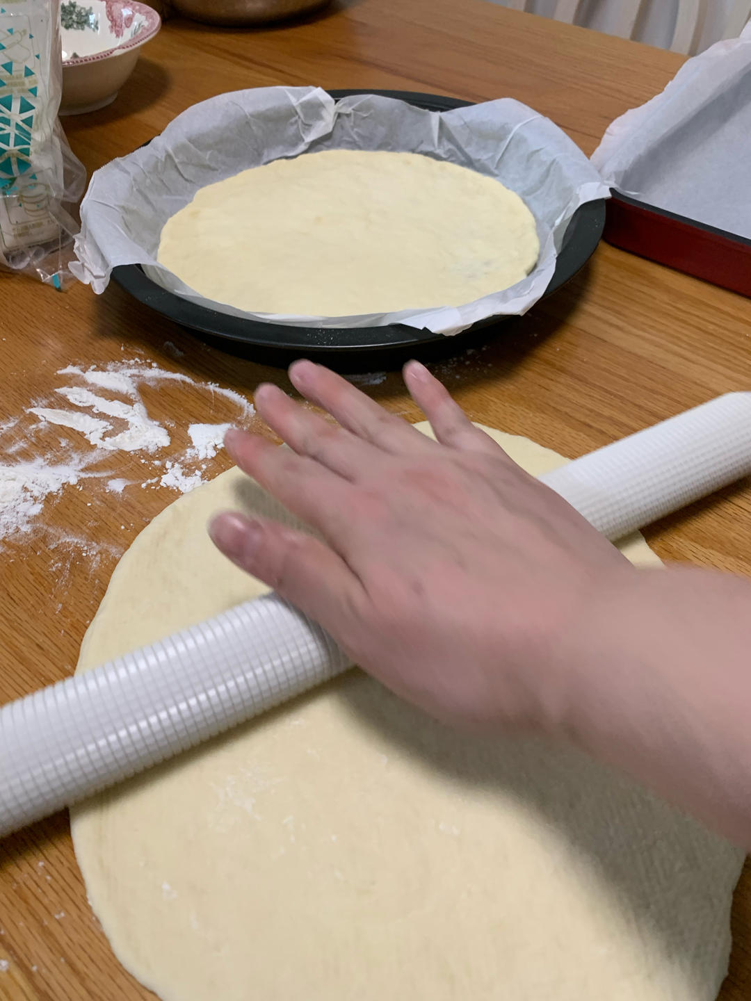 纯奶手撕吐司的做法 步骤1