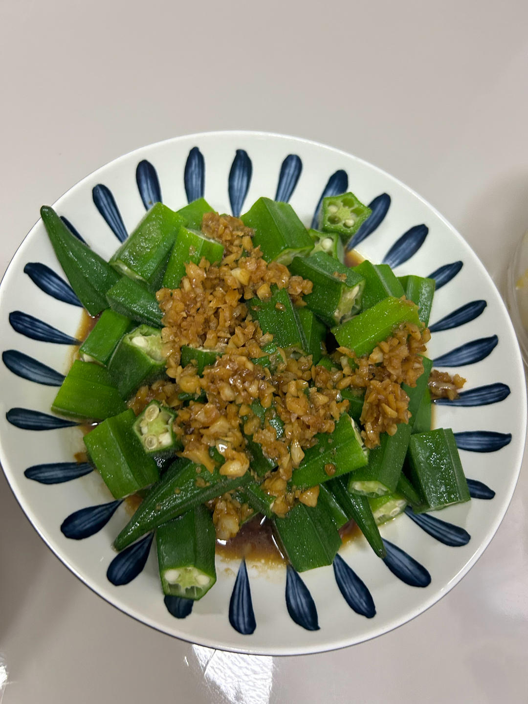 蒜蓉秋葵