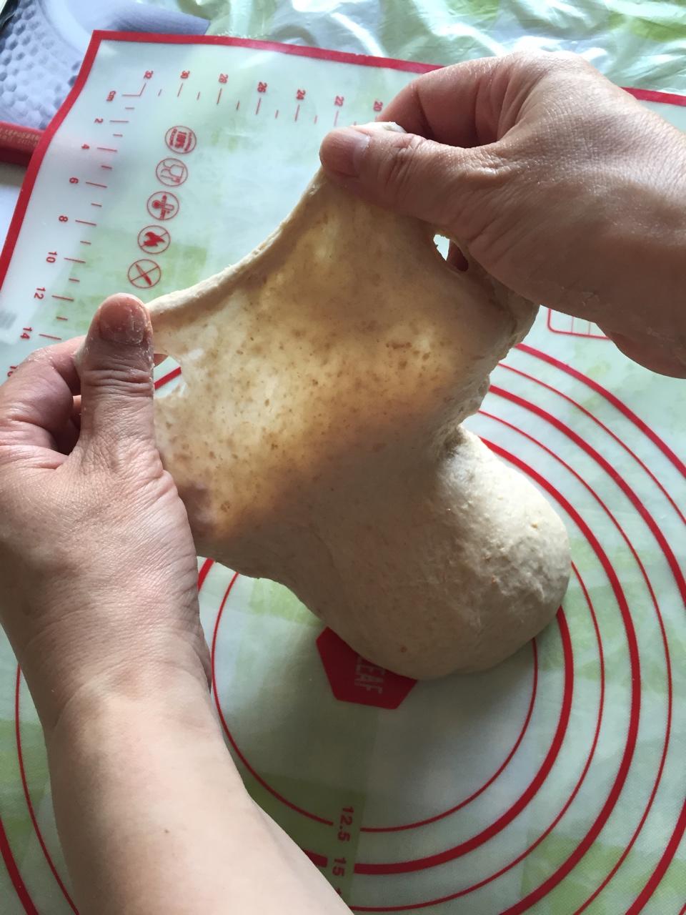 最省力气、不需摔面快速出手套膜（后酵母法）