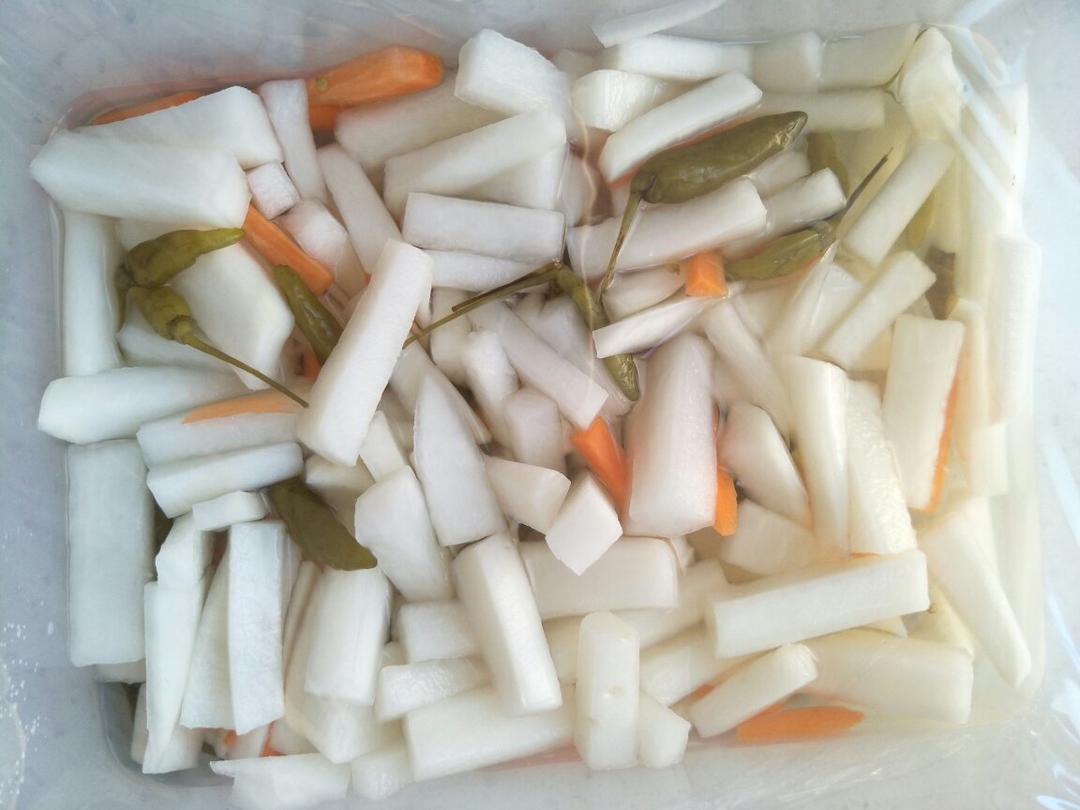 泡椒🌶️腌萝卜条