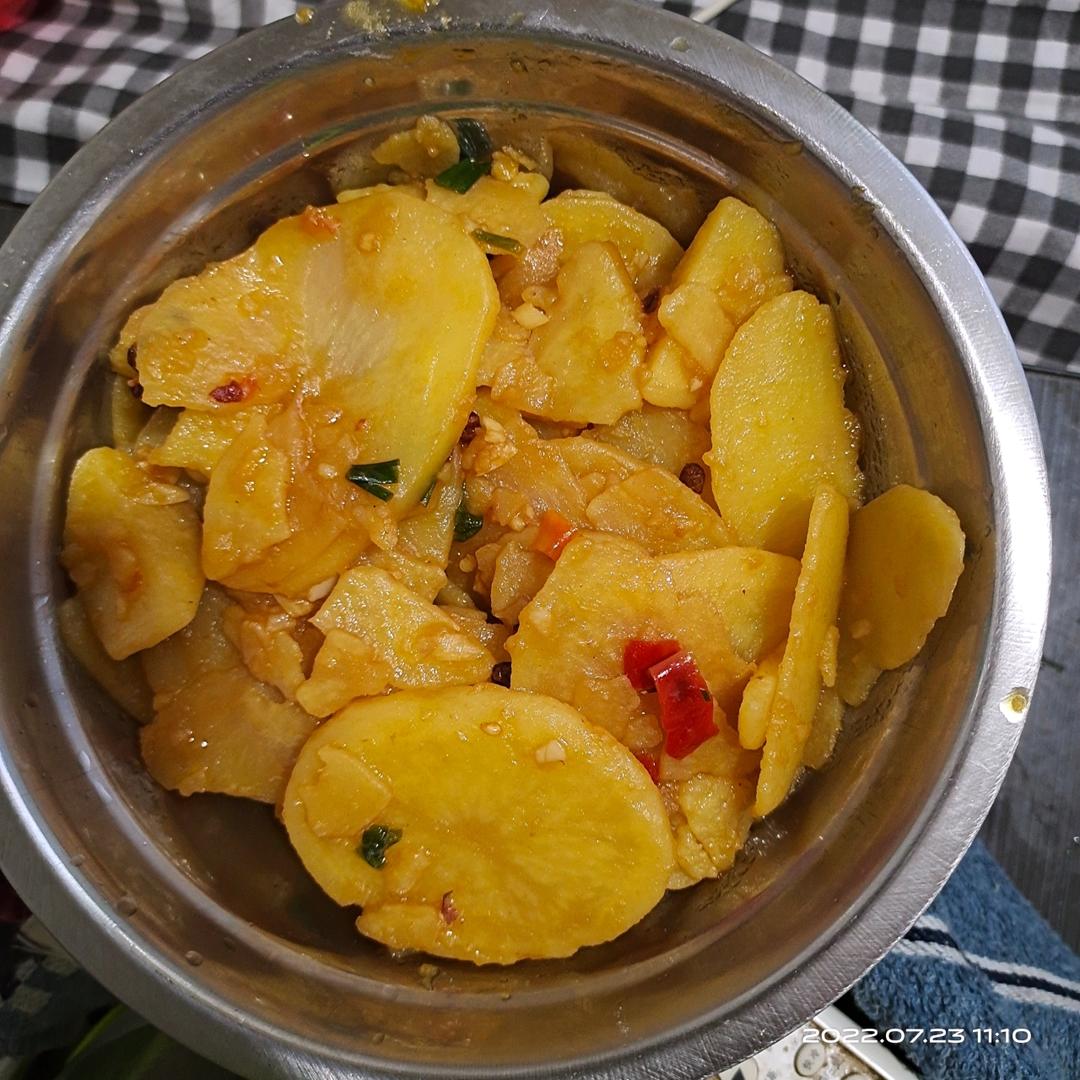 香辣干锅土豆片