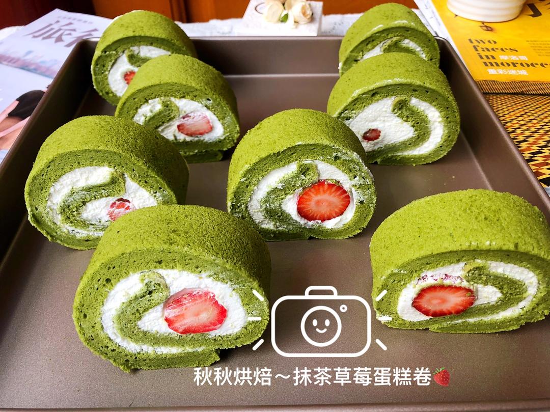 日式抹茶蛋糕卷
