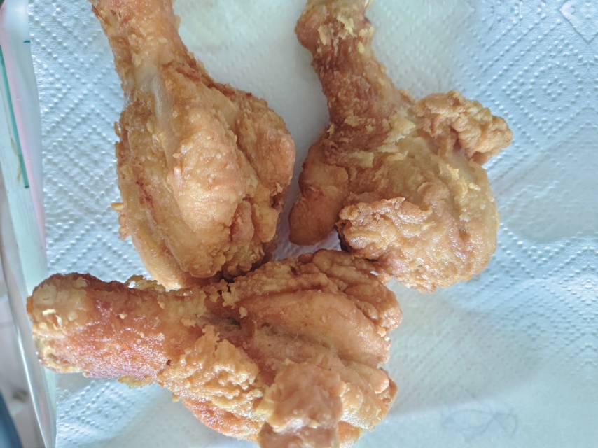 不用炸鸡粉也可以炸出酥脆炸鸡腿