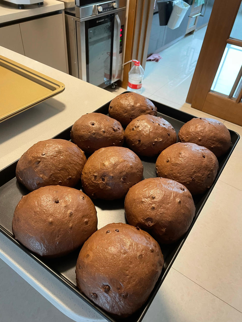 奶油巧克力吐司