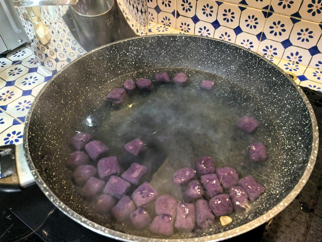 自制三色芋圆1⃣️（附上窍门详细比例）