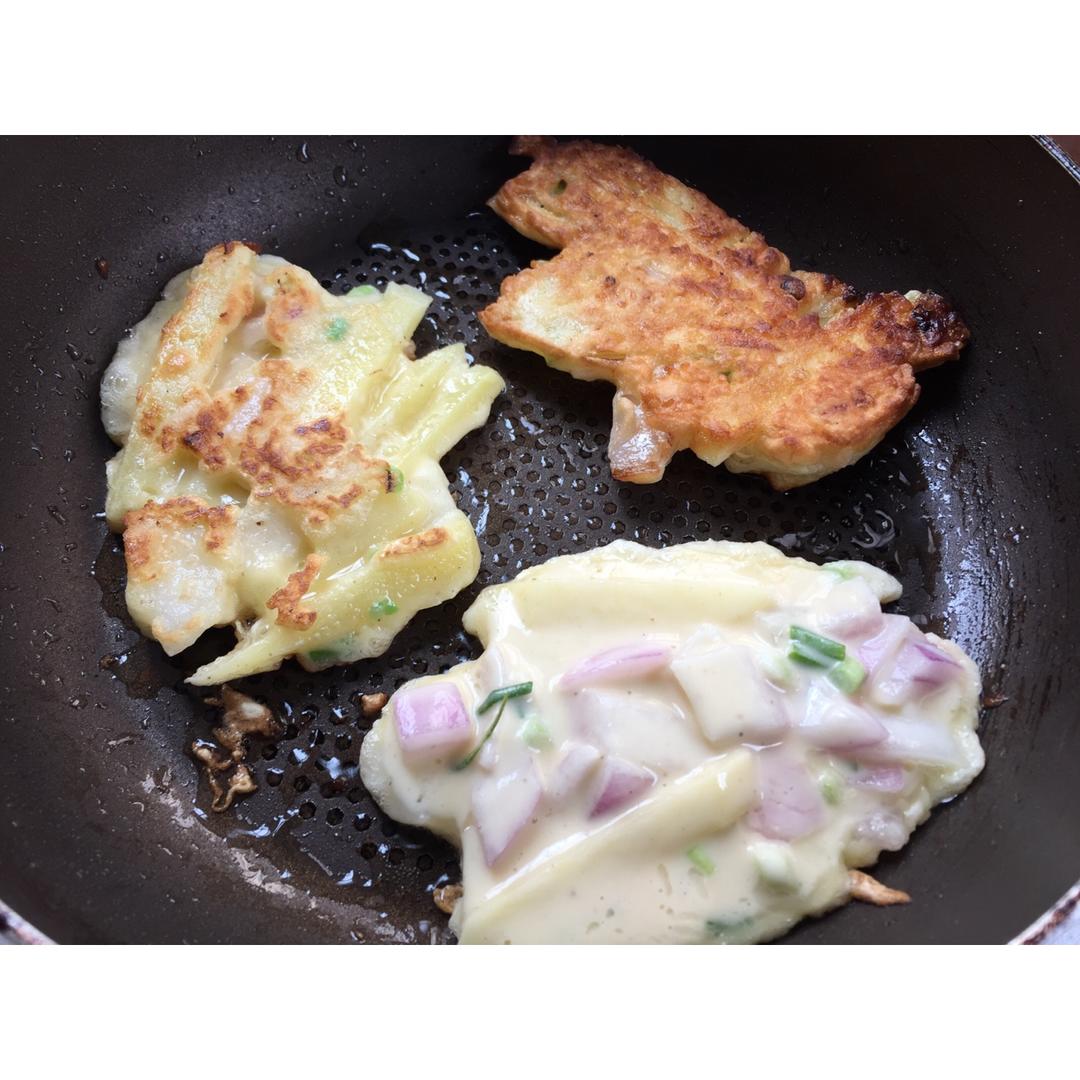 土豆洋葱煎饼
