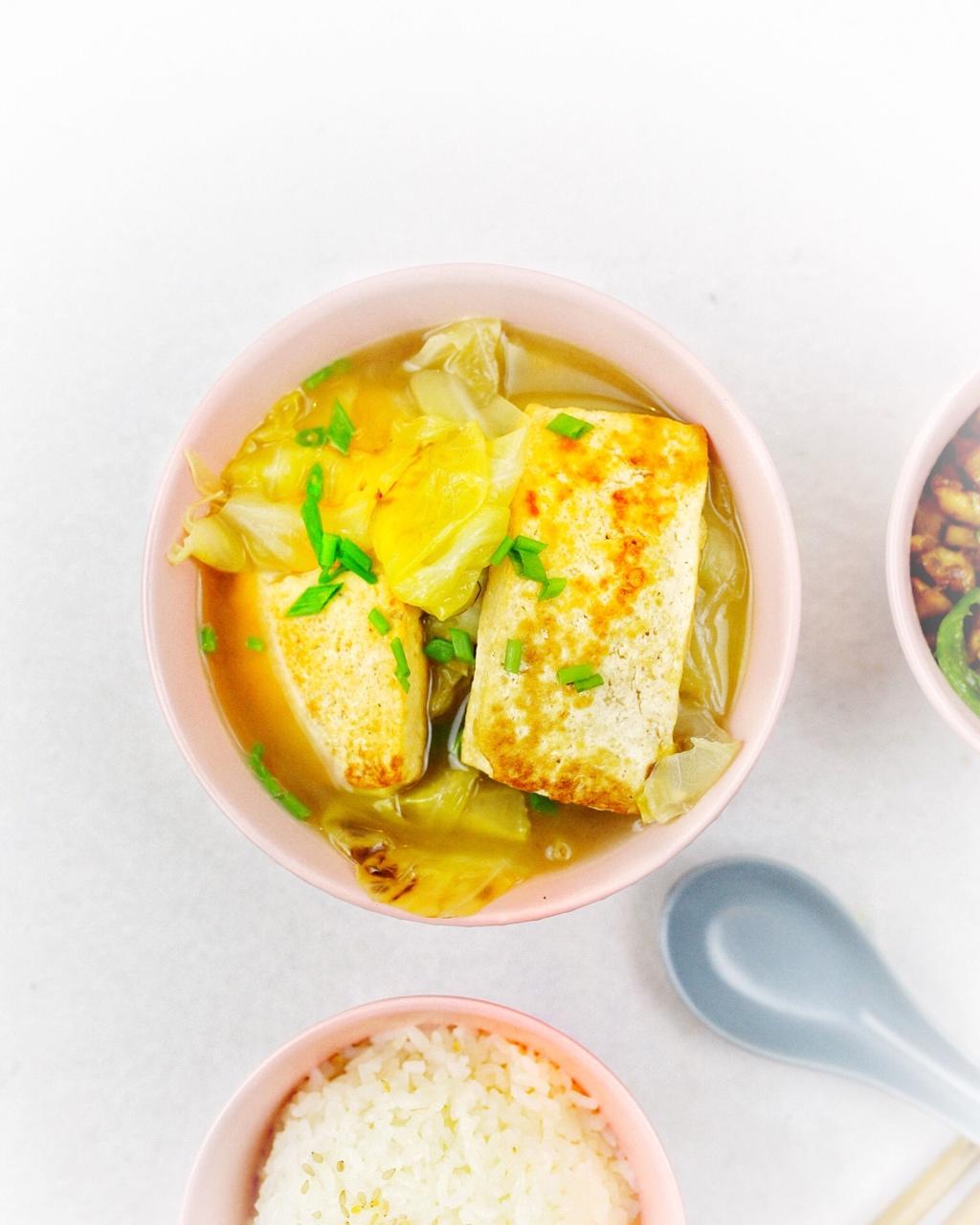 豆腐炖白菜
