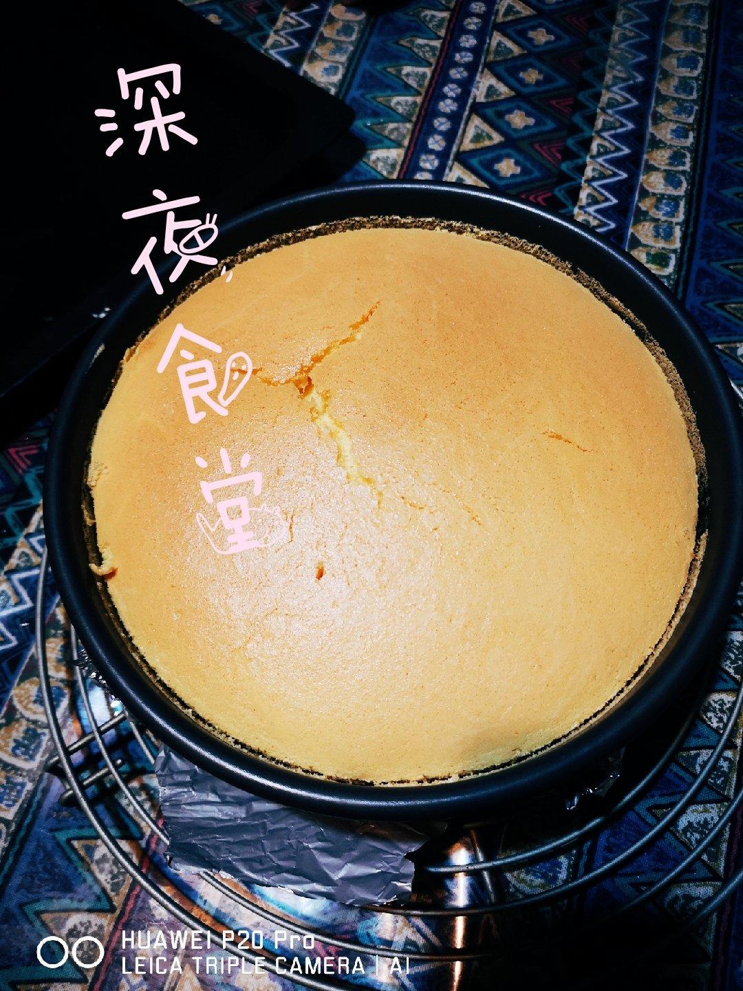 芝士夹心古早味蛋糕